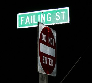 Failing Street streetsign