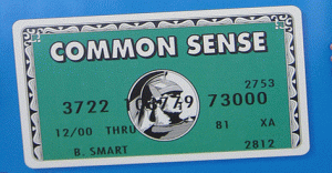 Common Sense credit card